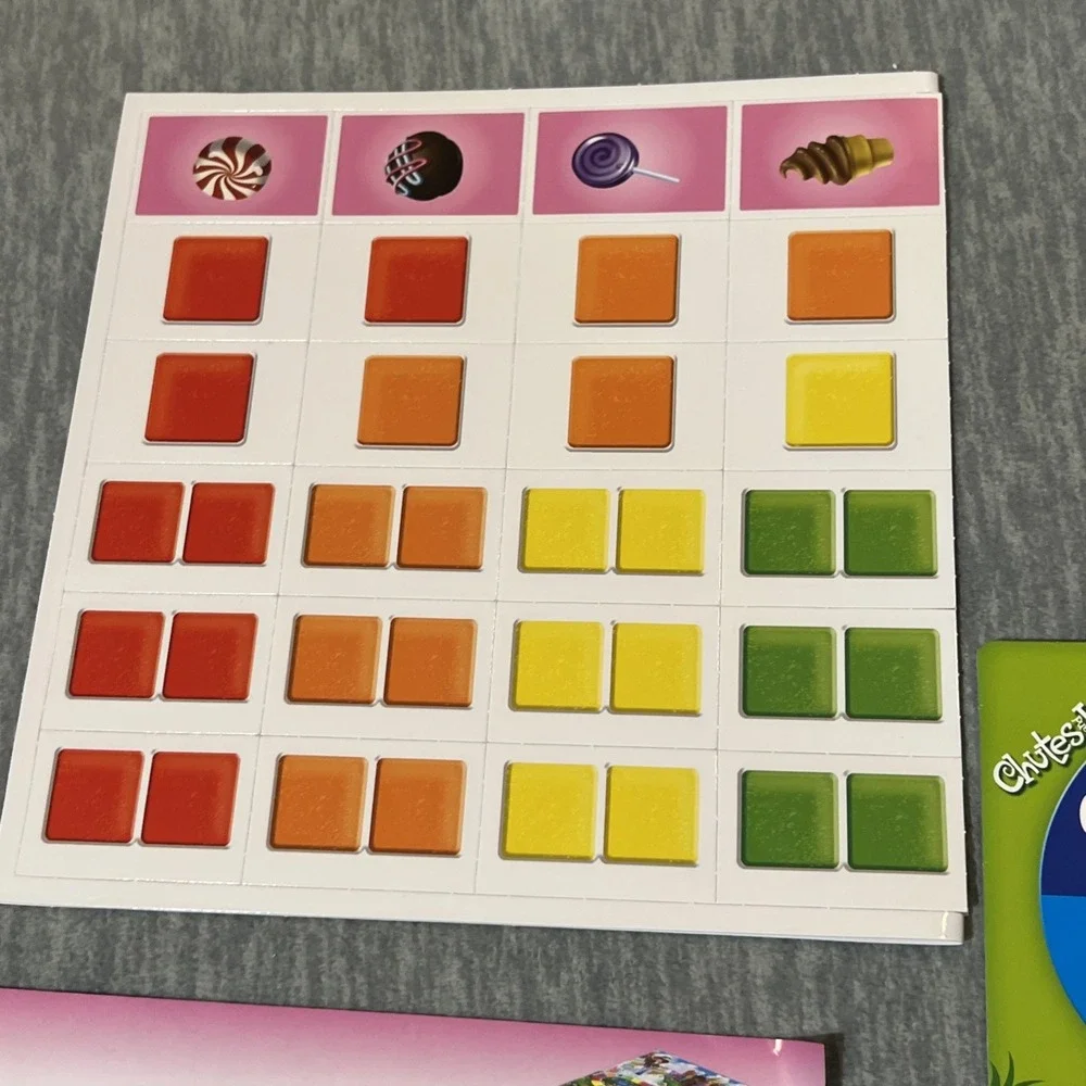 Colorforms 2 in 1 Candy Land Chutes and Ladders Game Toy Ages 3+ Travel Gift New
